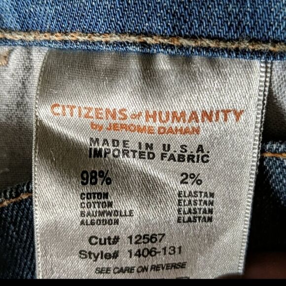 Citizens of Humanity Jeans Sz 26EUC worn once - Picture 3 of 6